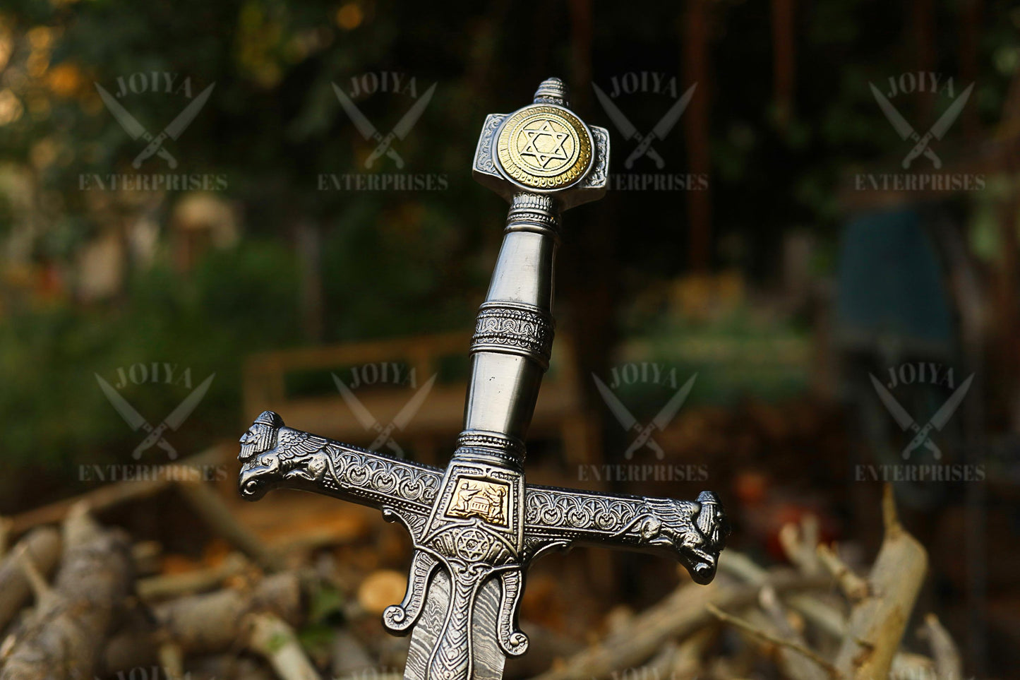 Custom hand Forged DAMASCUS Steel Viking Sword, Personalize Viking Master Sword