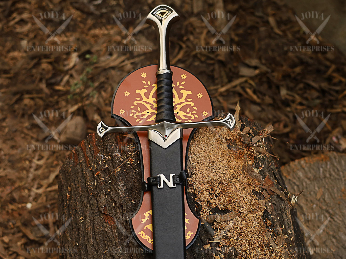 Custom hand Forged DAMASCUS Steel Viking Sword, Personalize Viking Master Sword