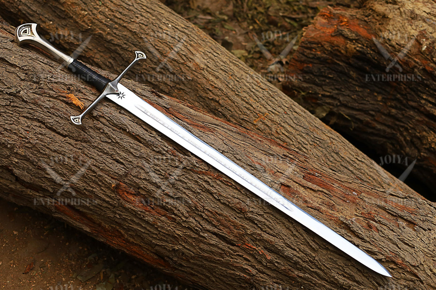 Custom hand Forged DAMASCUS Steel Viking Sword, Personalize Viking Master Sword