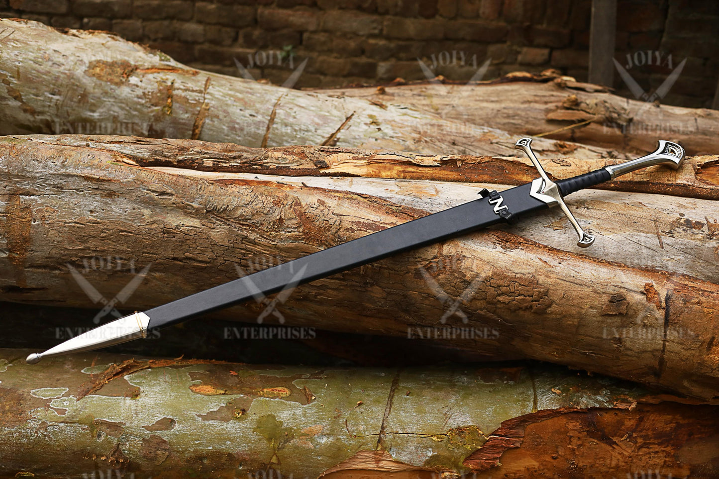 Custom hand Forged DAMASCUS Steel Viking Sword, Personalize Viking Master Sword